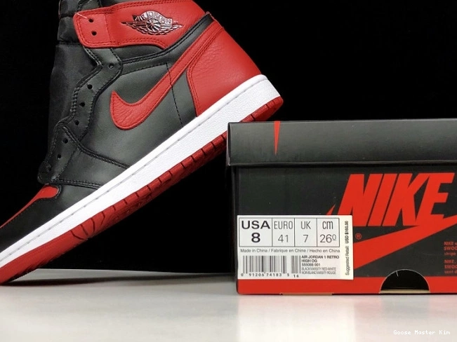 Banned Jordan 555088-001 OG Air Retro High 1 0807